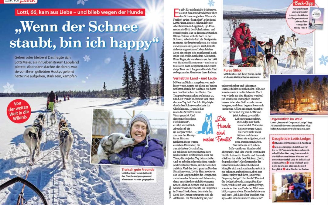 Zeit für Leben – “Wenn der Schnee staubt, bin ich happy”