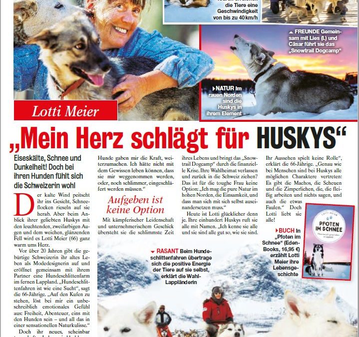 Neue Woche – Lotti Meier “Mein Herz schlägt für Huskys”